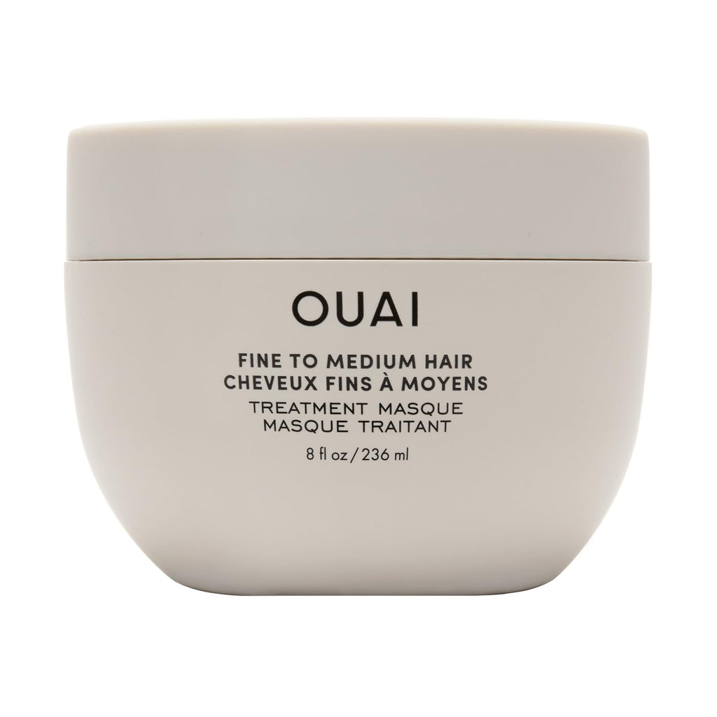 OUAI Fine to Medium Hair Treatment Masque - Hydrating Hair Mask to Help Repair Strands & Increase Shine - With Shea Butter, Keratin and Panthenol - Paraben, Phthalate & Sulfate Free (8 Fl Oz) OUAI Au supplements