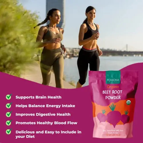 Pomona Wellness Organic Beetroot Powder, Superfood, Raw, Vegan & Non-GMO Pomona Wellness Au supplements