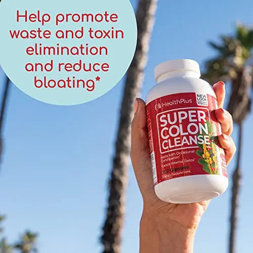 Health Plus Super Colon Cleanse Digestive Support | Constipation Relief to Reduce Bloating Health Plus Au supplements