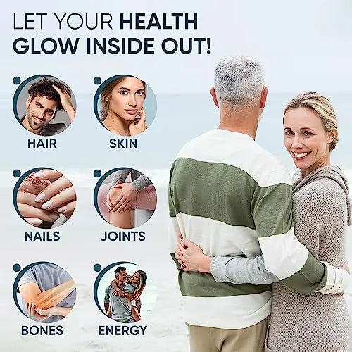 Marine Collagen Capsules 1455mg - Naticol Type 1 Collagen Supplements for Women & Men maxmedix Au supplements