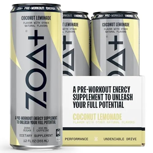ZOA+ Pre-Workout Sugar Free Energy Drink, Orange Grapefruit - NSF Certified for Sport ZOA Au supplements