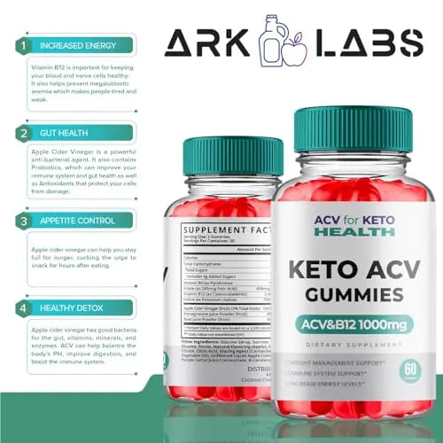 (2 Pack) ACV for Keto Health Gummies - ACV for Keto Health Gummies - ACV for Keto Health Ark Labs Au supplements
