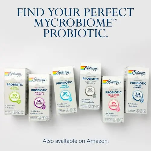 SOLARAY Mycrobiome Probiotic Women’s Formula, 24 Strains Plus Prebiotic Inulin SOLARAY Au supplements
