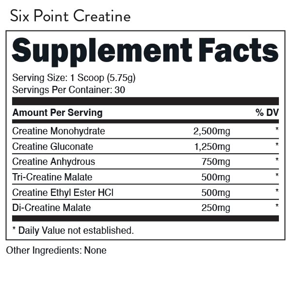 Bucked Up Six Point Creatine™ Six Types of Creatine - for Men and Women Bucked Up Au supplements