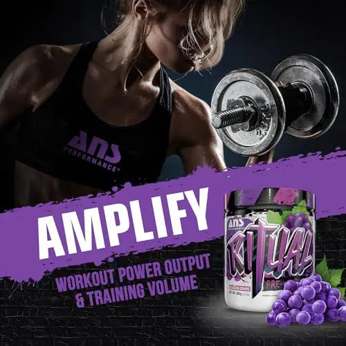 ANS Performance Ritual Pre Workout (30 Servings, 12.7 oz) - Complete Preworkout Formula ANS Performance Au supplements