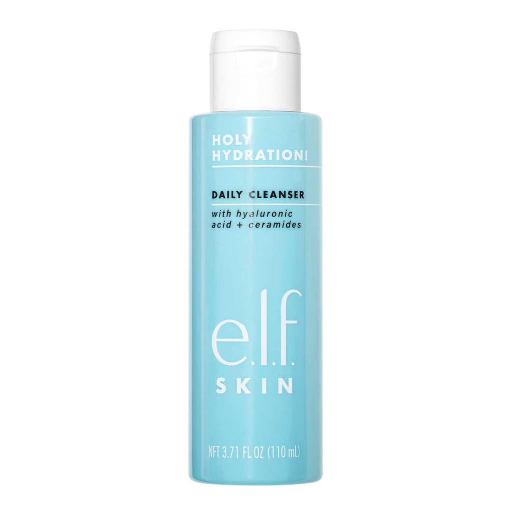 e.l.f. SKIN Holy Hydration! Daily Cleanser, Face Cleanser For Washing Away Excess Oil, Impurities & Makeup