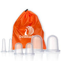 Cupping Kit for Massage Therapy - by DoSensePro, Cupping Set of 6 Professional Silicone Cups DoSensePro Au supplements