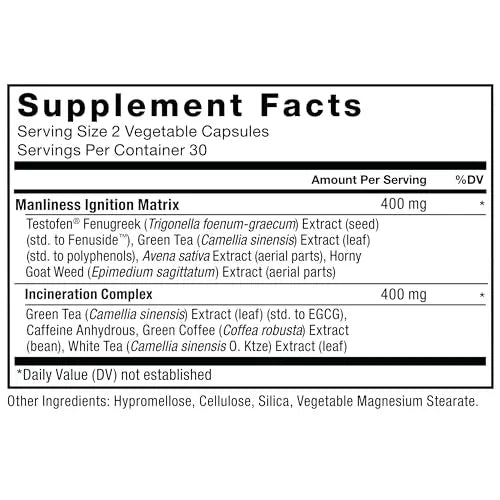 FORCE FACTOR Test X180 Ignite Testosterone Booster for Men, Testosterone Support Force Factor Au supplements