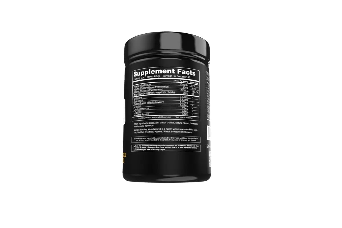 Project #1 AMP-NOX: Pre & Post Workout Powder to Boost Focus & Pump | Energizing Project #1 Au supplements