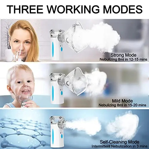 Portable Nebulizer - Rechargeable Nebulizer Machine for Adults and Kids Naweti Au supplements