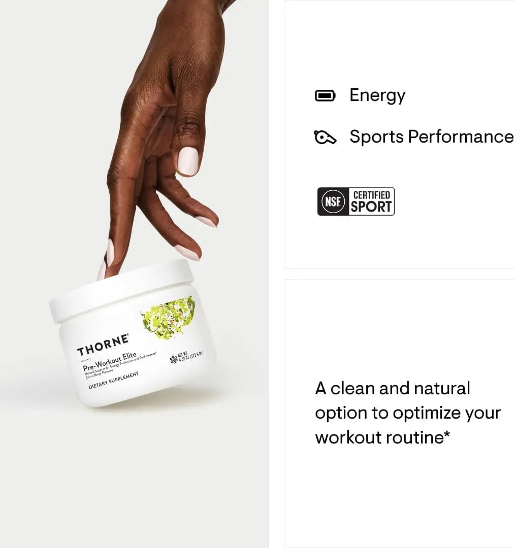 THORNE Performance Boost Bundle: Pre-Workout & Amino Complex - Energy, Muscle THORNE Au supplements