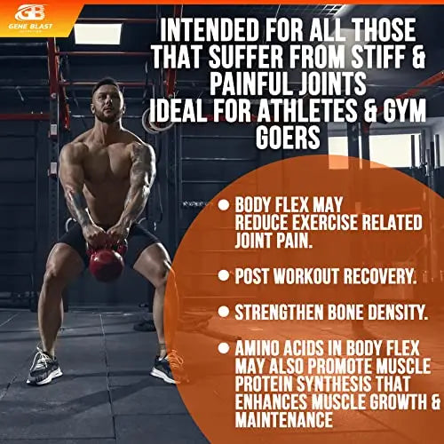 Gene Blast Body Flex, Liquid Joint Supplement w/Hydrolysed Collagen Type1 2 3 Plus Glucosamine GENE BLAST Au supplements