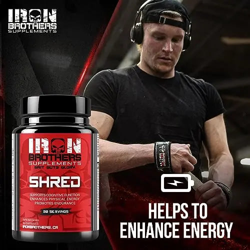 Shred for Men & Women | Strong Appetite Suppressant for Weight Loss Management Iron Brothers Supplements Au supplements