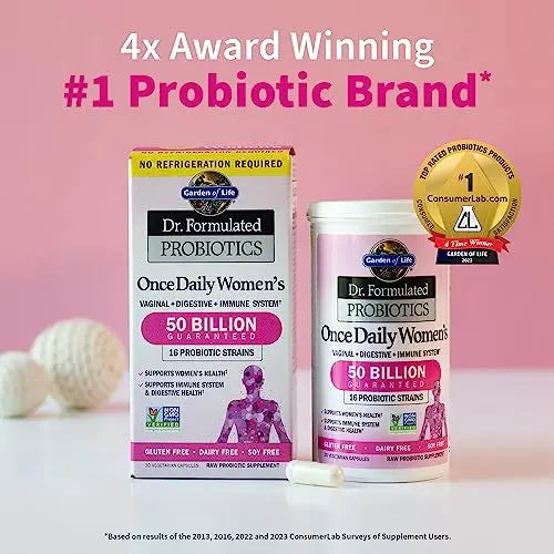 Garden of Life, Dr. Formulated Women's Probiotics Once Daily, 16 Strains, 50 Billion Garden of Life Au supplements
