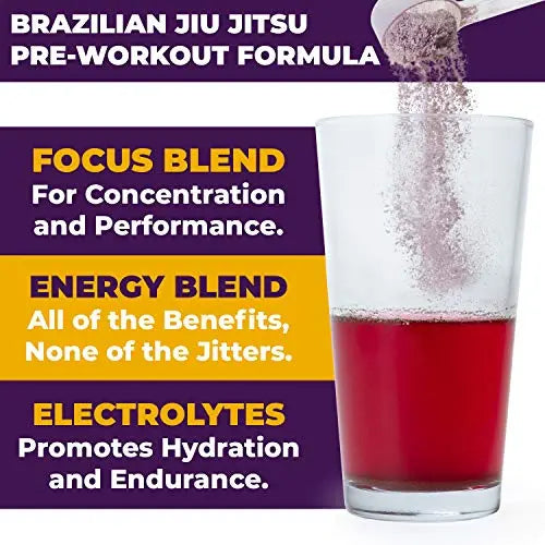 Gold BJJ PreRoll - Jiu Jitsu Pre Workout Supplement for Energy, Focus, and Endurance Gold BJJ Au supplements