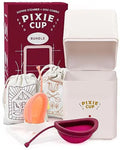 Pixie Menstrual Cup Sterilizer + Large & Small Pixie Disc - Kill 99.9% of Germs with Menstrual Cup Pixie Cup Au supplements