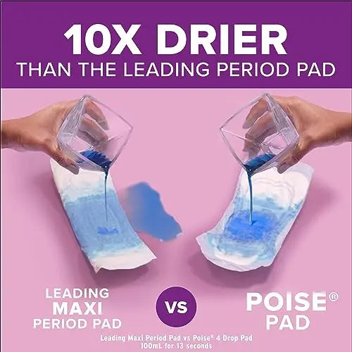 Poise Incontinence Pads & Postpartum Incontinence Pads, 6 Drop Ultimate Poise Au supplements