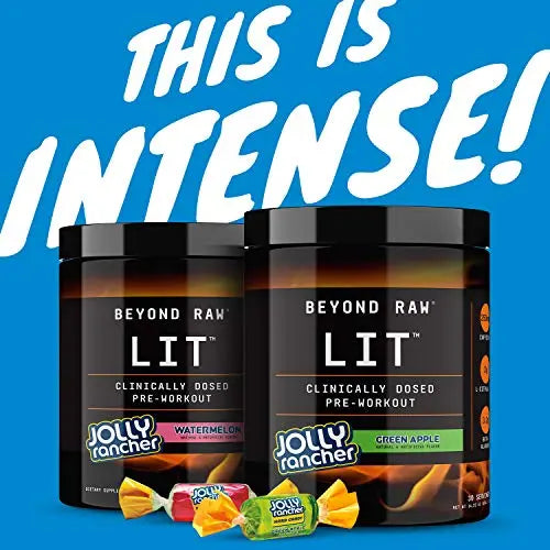BEYOND RAW LIT | Clinically Dosed Pre-Workout Powder | Contains Caffeine, L-Citruline BEYOND RAW Au supplements