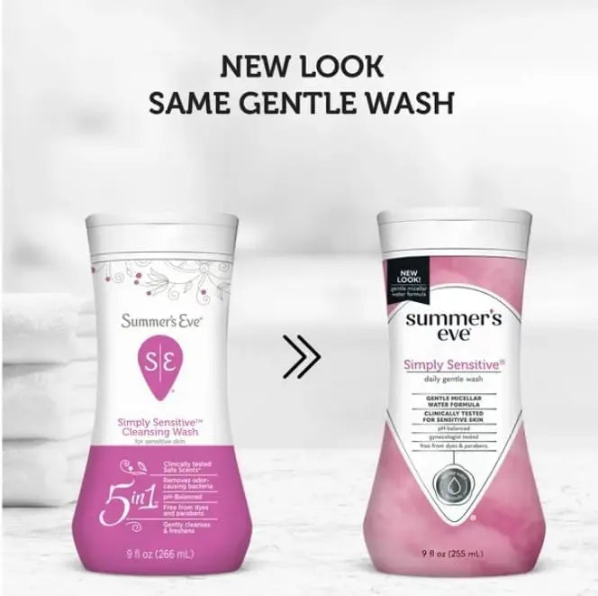 Summer's Eve Cleansing Wash | Simply Sensitive | 9 Ounce | pH-Balanced | Dermatologist & Gynecologist Summer's Eve Au supplements