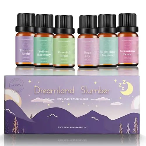 WECONA Essential Oils for Diffusers For Home - Dreamland Slumber Aromatherapy Oils Set WECONA Au supplements