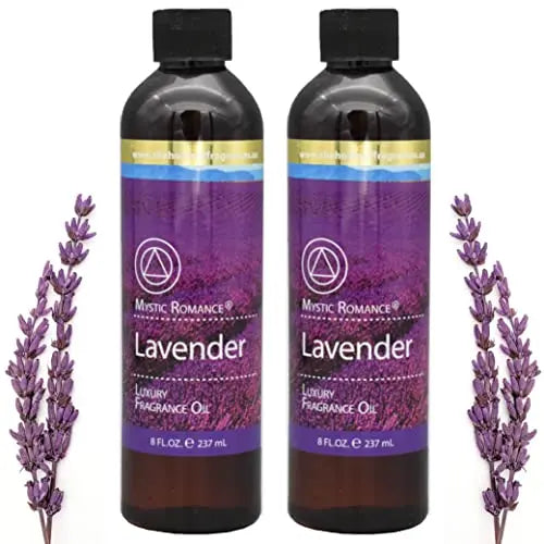 2 X Lavender Scent Fragrance Oil Burner Warmer Air Diffuser Aromatherapy Spa 8oz Generic Au supplements