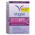 Vagisil Anti-Itch Medicated Feminine Intimate Wipes for Women, Maximum Strength, Gynecologist Tested Vagisil Au supplements