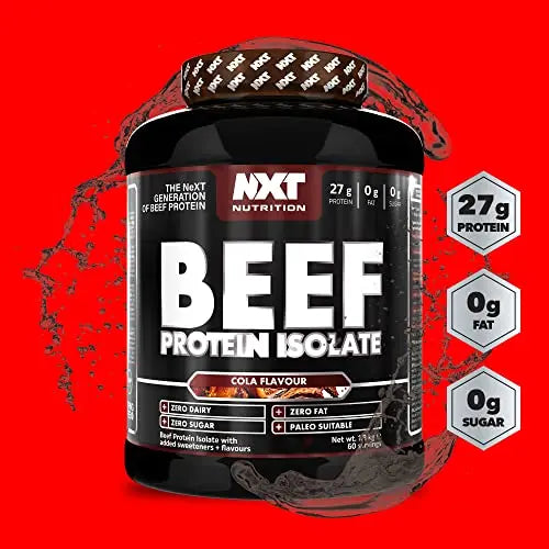 NXT Nutrition Beef Protein Isolate Powder - Protein Powder High in Natural Amino Acids NXT Nutrition Au supplements