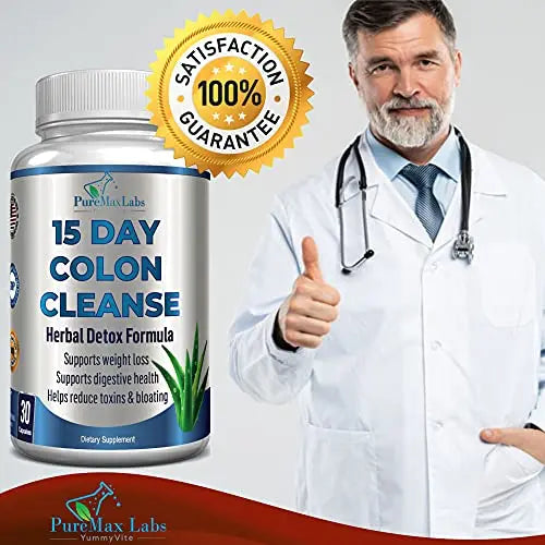 YUMMYVITE 15 Day Colon Cleanse and Detox, Herbal Detox Formula, Supports Weight YUMMYVITE Au supplements