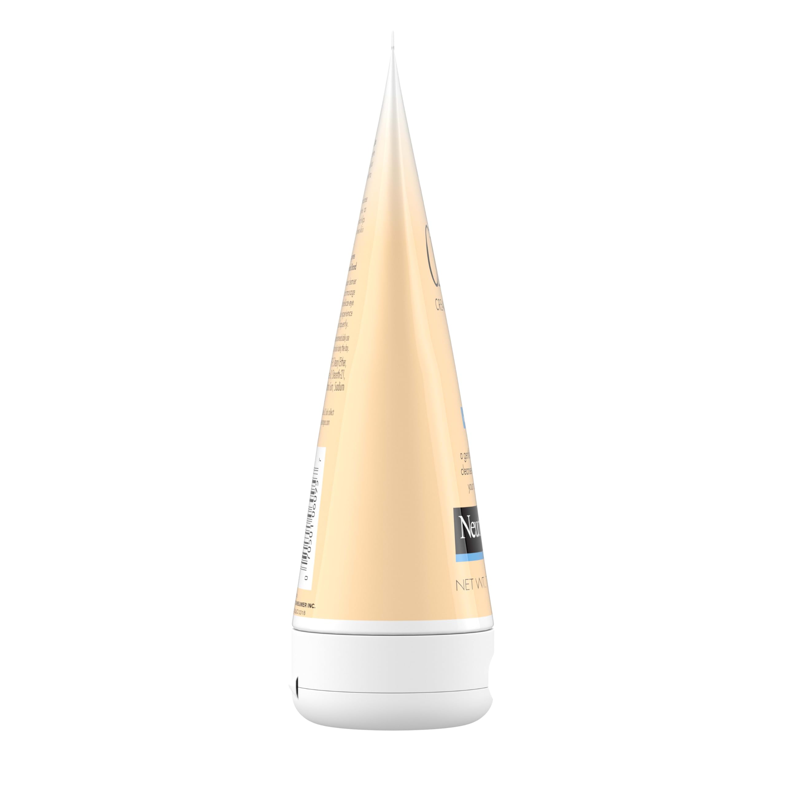 Neutrogena Deep Clean Daily Facial Cream Cleanser with Beta Hydroxy Acid to Remove Dirt
