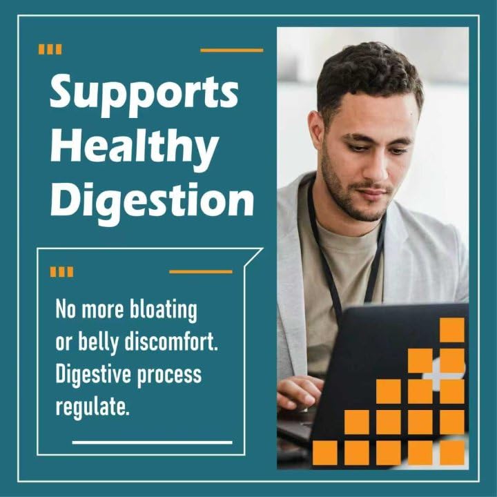 TYDOTT Debloat Pro, Contains Probiotics and Digestive Enzymes to Relieve Bloating, Supports Gut Health, Nutrient Absorption, and Stomach Comfort to Support Digestive Health AZX Au supplements