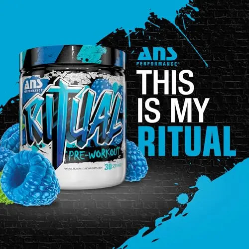 ANS Performance Ritual Pre Workout (30 Servings, 12.7 oz) - Complete Preworkout Formula ANS Performance Au supplements