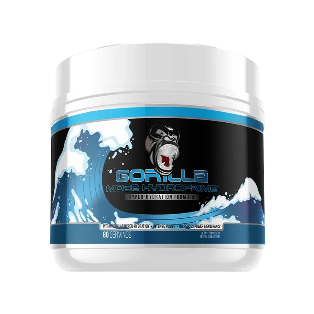 Gorilla Mind Hydroprime Glycerol Pre-Workout - Hydrating Pre-Workout Formula for Intense Gorilla Mind Au supplements