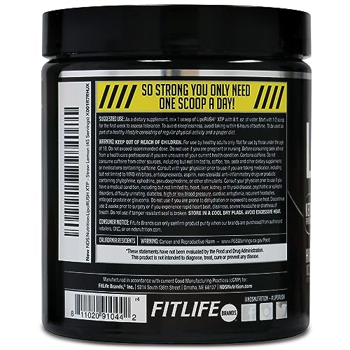 LIPORUSH NDS Nutrition XTP Thermogenic Fat Burner with L-Carnitine - Energy, Focus LIPORUSH Au supplements