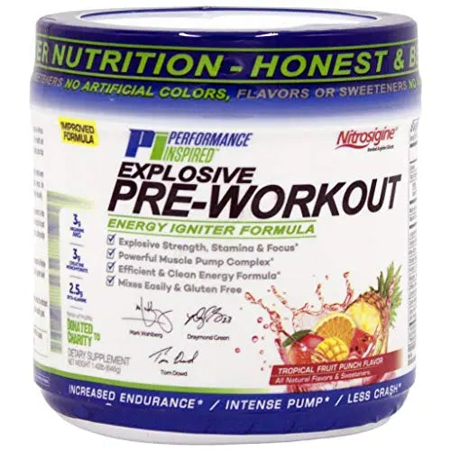 PERFORMANCE INSPIRED Nutrition Pre-Workout Powder - Contains Citrulline - Nitrosigine PERFORMANCE INSPIRED Au supplements