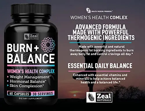 Zeal Naturals Weight Loss Support for Women + Daily Balance Vitmains (Iron, Vitamin D Zeal Naturals Au supplements