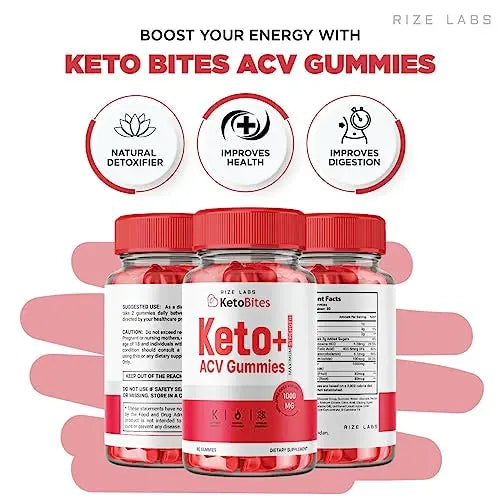rize labs (2 Pack) Keto Bites - Keto Bites Gummies Advanced Weight Loss - Keto Bites ACV rize labs Au supplements