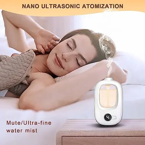 Aeeteek Shangri-la Wall Mounted Essential Oil Diffuser Aroma Oils Refill Rechargeable 4 Mist Modes Aeeteek Au supplements