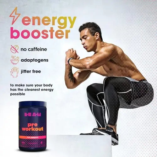 BEAM Be Amazing Vegan Pre-Workout Powder | Energy Booster Powdered Drink with All BEAM Au supplements