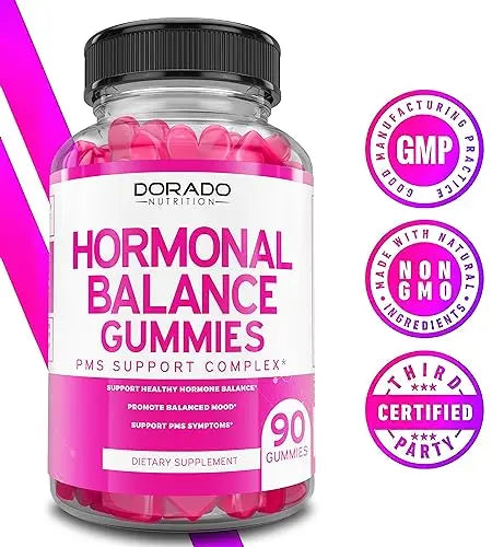 Hormonal Balance For Women & PMS Relief Gummies (90 Gummies) - Support Cramps DORADO NUTRITION Au supplements