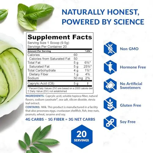 BioTrust Keto Elevate – Pure C8 MCT Oil Powder – Ketogenic Diet Supplement BioTrust Au supplements