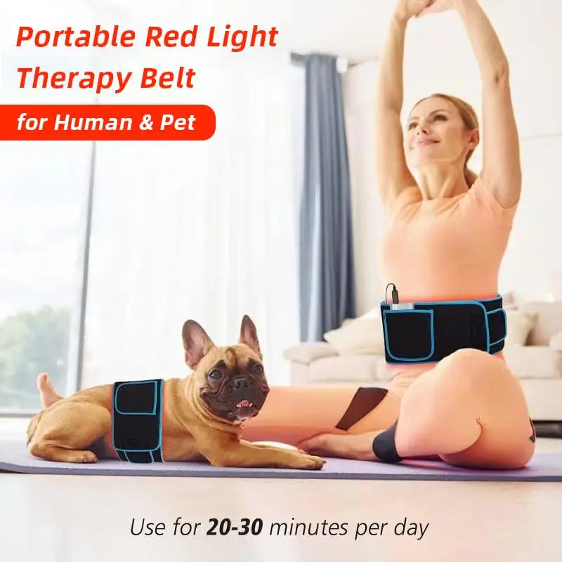 Red Light Therapy Belt, 660&850nm 3 -in-1 Big Chips Near Infrared Therapy Wrap for Body HEDYNSHINE Au supplements