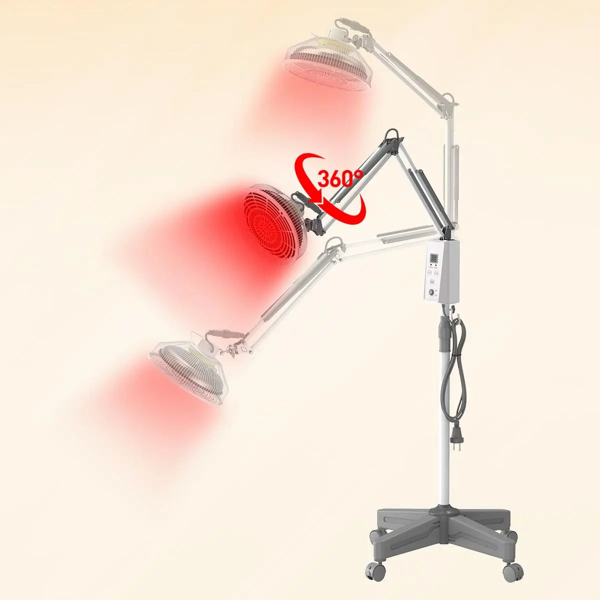 TDP and Infrared Red Light Therapy with Base, 2 in 1 Infrared Heat Lamp Device with 275W Bulb YUNCHI Au supplements