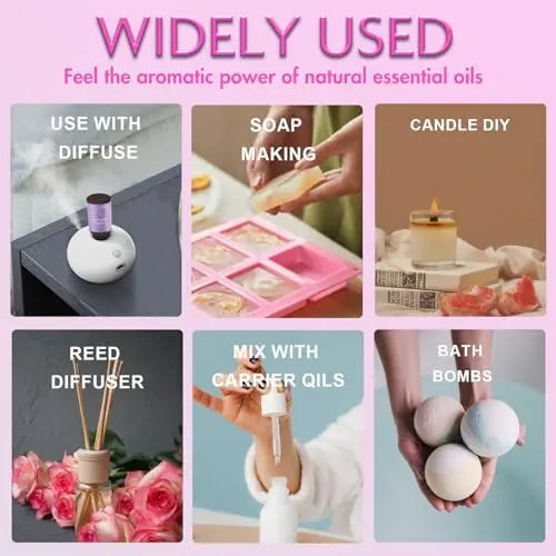 WECONA Essential Oils for Diffusers For Home - Dreamland Slumber Aromatherapy Oils Set WECONA Au supplements