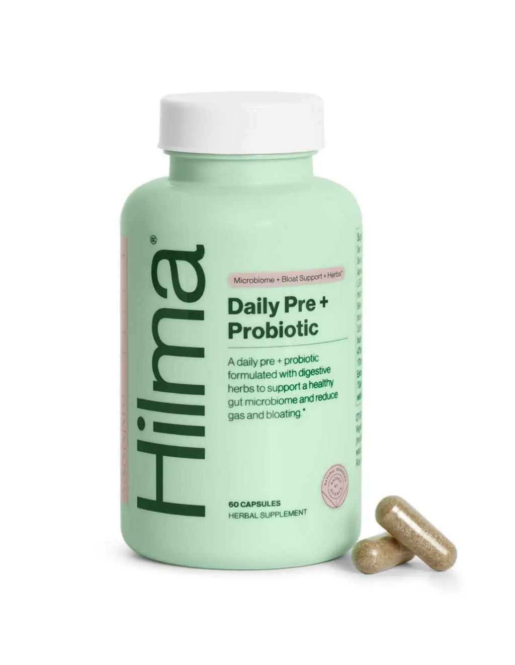 Hilma Daily Pre + Probiotic + Herbs - Support a Healthy Gut While Reducing Gas & Bloating Hilma Au supplements