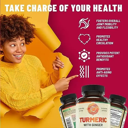 Organic Turmeric Curcumin with Ginger and Black Pepper for Max Absorption WHOLE WORLD WELLNESS Au supplements