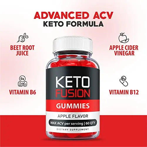 Keto Fusion Gummies - Official Formula, Vegan - Keto Fusion ACV Gummies Advanced Healthly Au supplements