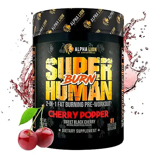 ALPHA LION Superhuman Burn 2-in-1 Metabolism Booster Pre Workout ALPHA LION Au supplements