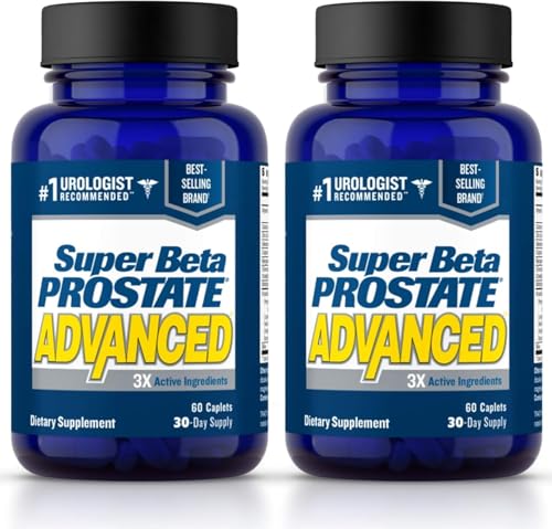 SUPER BETA PROSTATE Advanced – Promote Sleep, Support Bladder Emptying. Prostate Support Supplement for Men's Health with Beta Sitosterol