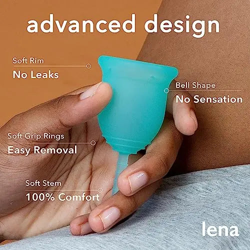 Lena Cup Reusable Menstrual Cup | Purple, Large | Experienced and Advanced Cup Users Lena Au supplements